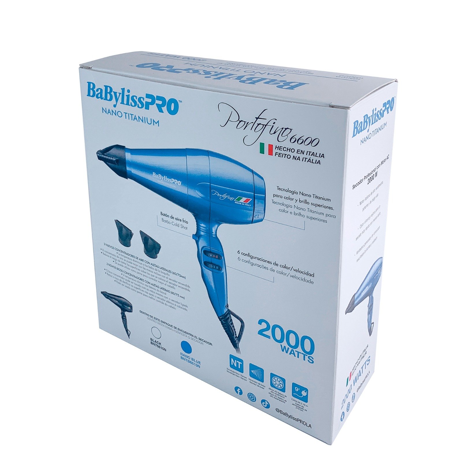 SECADOR PROFESIONAL PORTOFINO AZUL - Image 3