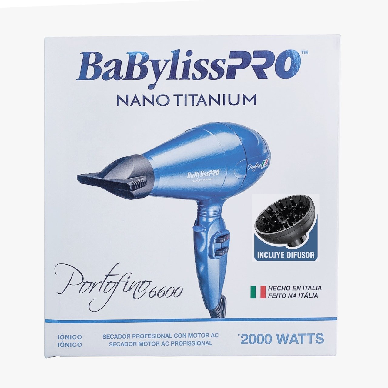 SECADOR PROFESIONAL PORTOFINO AZUL - Image 2